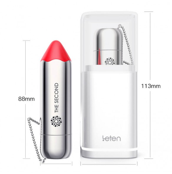 HK LETEN The Second Lipstick Vibrator (Chargeable - Red) HK LETEN The Second Lipstick Vibrator (Chargeable - Red)